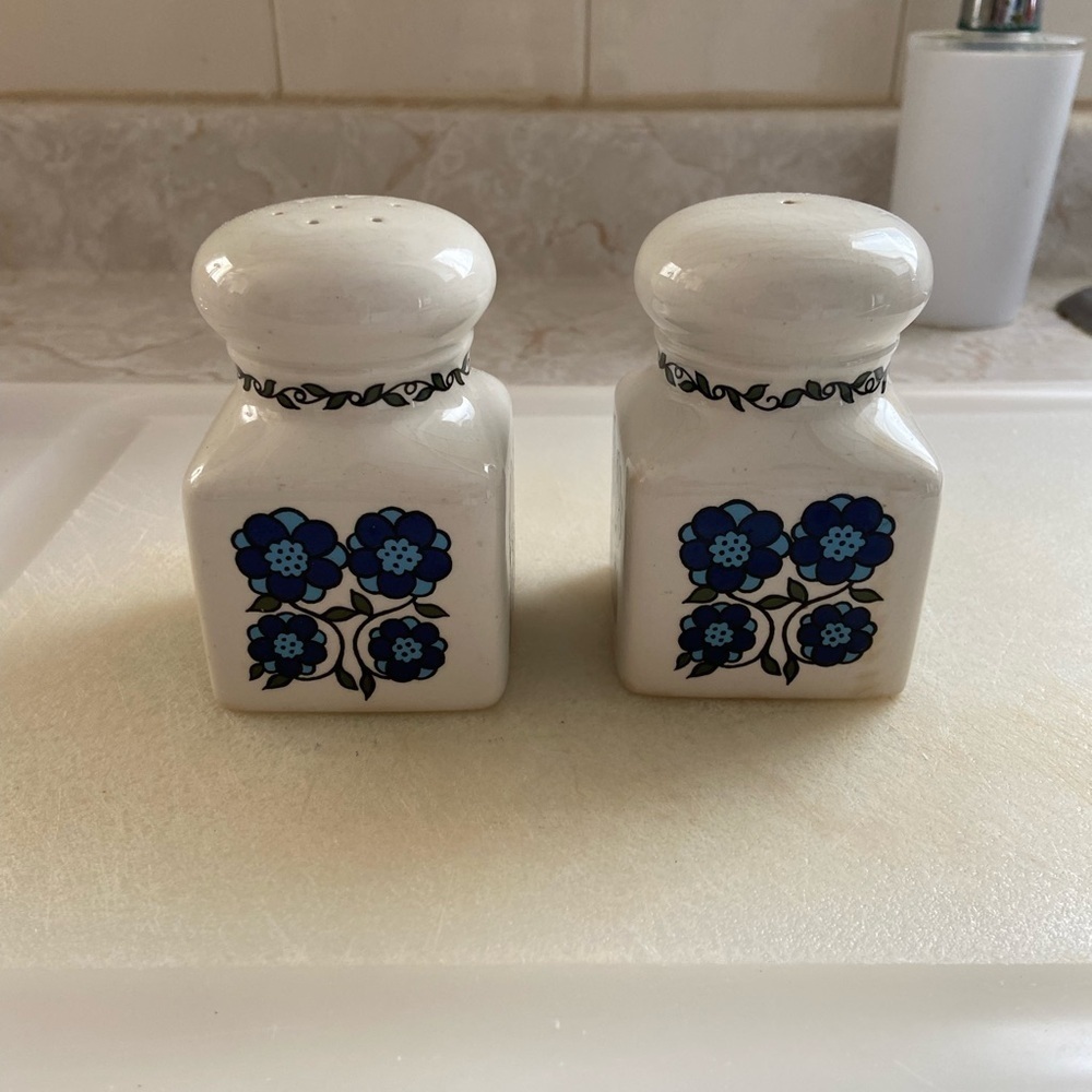 Vintage Ceramic Salt & Pepper Shaker Set